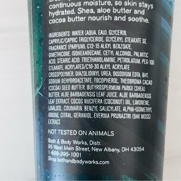 Bath & Body Works Men’s Oasis Ultra Shea Body Cream- 8oz- New - Picture 3 of 6